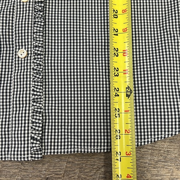 Peter Millar Vanderbilt University Embroidered Long Sleeve Gingham Blouse XL - Picture 10 of 10